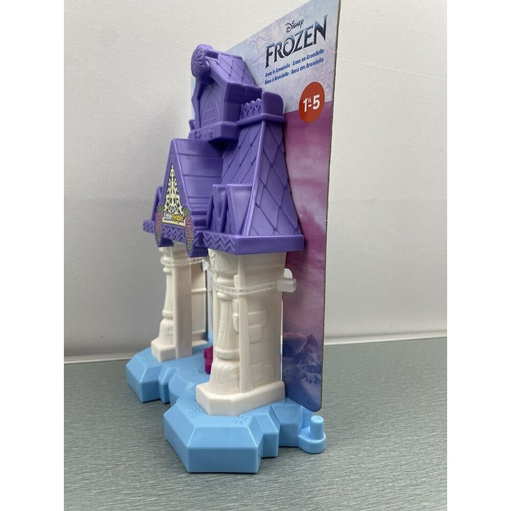 Fisher Price Little People Disney Frozen Anna in Arendelle Portable Playset - Picture 7 of 14